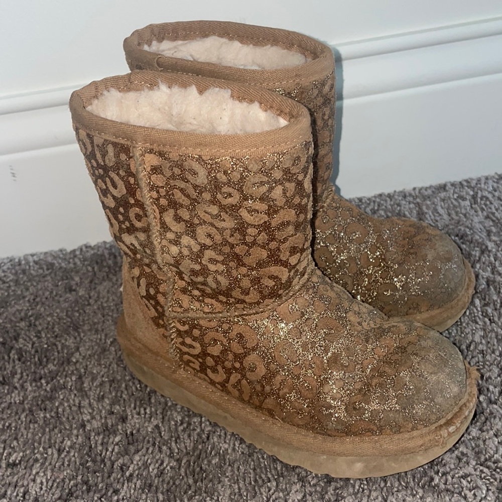 UGGs Shiny Cheetah print